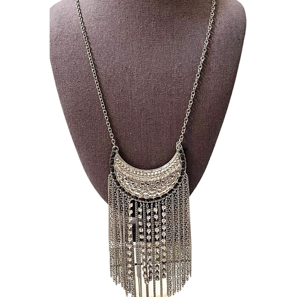 ❤️ Long Bohemian / Western Tassel Fringe Necklace
